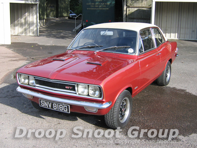 Metallic red Viva GT at the VBOA open day