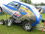 Vauxhall Griffin based graphics on the DTV dragster