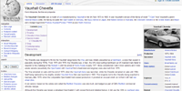 Wikipedia's Chevette page
